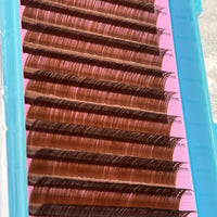 Mocha Brown Volume Lashes (0.03mm)
