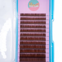 Mocha Brown Volume Lashes (0.03mm)