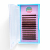 Mocha Brown Classic Lashes (0.20mm)
