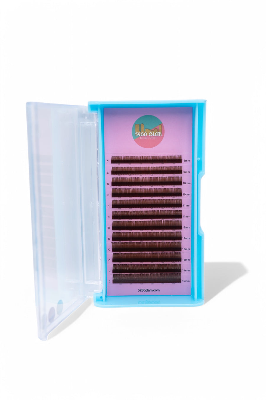 Mocha Brown Classic Lashes .20