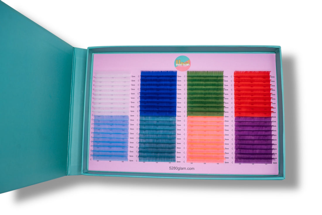Mixed Color Lashes - 0.03